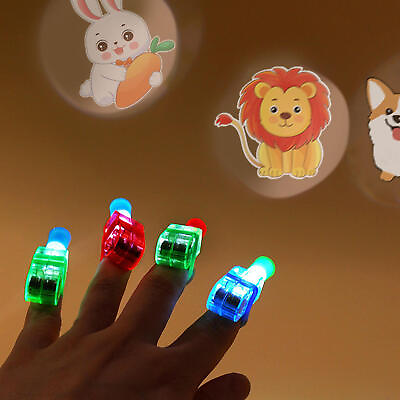 #ad Light up Finger Toys Universal Finger Projector for Cartoon Patterns $6.98