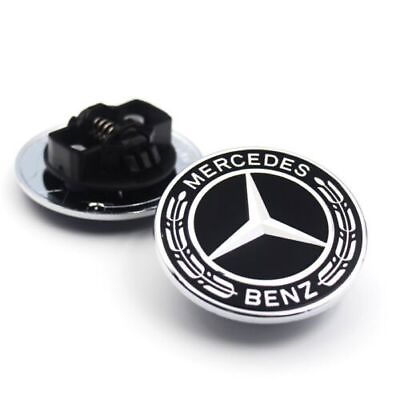 #ad 57mm Front Hood Bonnet Emblem Badge Logo for Mercedes Benz C E S Class CLA AMG $9.99