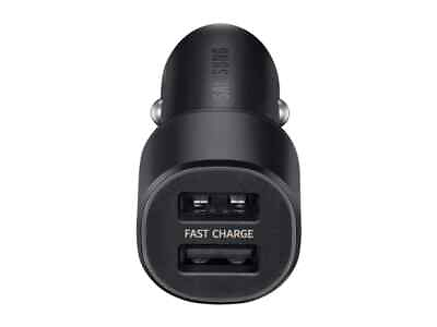 #ad 2 Pack Original Samsung Official EP L1100 Dual USB Port 15W Car Charger $14.35