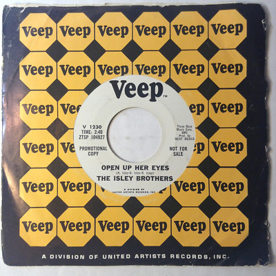 #ad ISLEY BROTHERS 45 Love is a Wonderful Thing Open Up Her Eyes 1966 VEEP soul NM $22.45