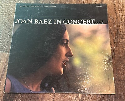 #ad Joan Baez In Concert Part 2 Vanguard VRS9113 VG Maroon Label $9.00