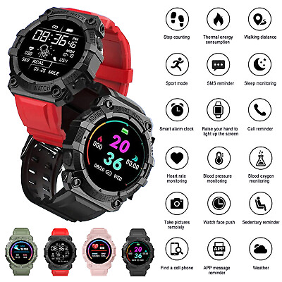 #ad Bluetooth Talking Smart Watch Waterproof HD Screen For Android IOS System 2024 $8.99