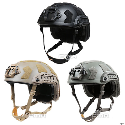 #ad FMA Tactical Hunting Paintball SF Super High Cut Helmet TB1315A M L L XL $87.01
