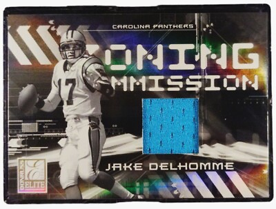 #ad 2006 Donruss Elite Zoning Commission Black Jerseys 399 Jake Delhomme #ZC 11 $4.50