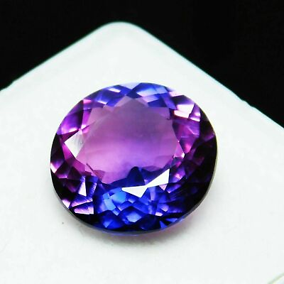 #ad 7 Ct Extremely Rare Natural Purple Tanzanite Round Certified Loose Gemstone $15.91