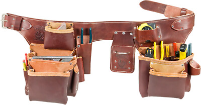 #ad Occidental Leather 5191LG Pro Carpenter 5 Bag Assembly Tool Belt Size Large $399.90