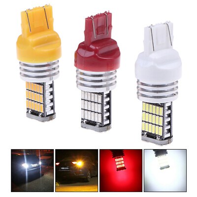 #ad 1x T20 7443 45 SMD Rear Brake Light Canbus LED 7440 W21W Turn Signal Lam=t= $2.16