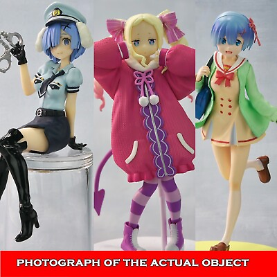 #ad Re Zero Figure rem Anime japan Figure 　Beatrice　rem set of 3 $55.00