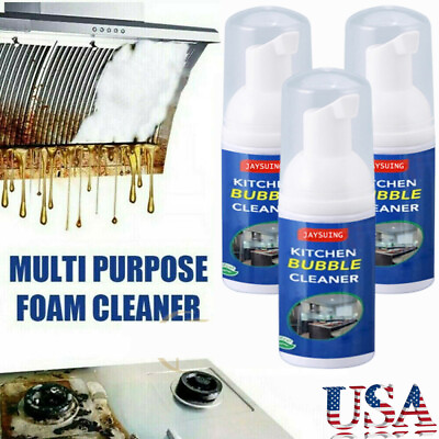 #ad Foam Cleaner Spray for Car Home Kitchen Multi Purpose Interior Deep Cleaning USA $7.95