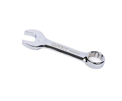 #ad Sunex 993028 7 8quot; Polished Stubby Wrench Combination Standard Open Box End SAE $11.97