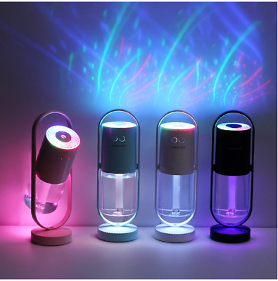 #ad Magic Shadow USB Air Humidifier For Home With Projection Night Lights Ultrasonic $29.50