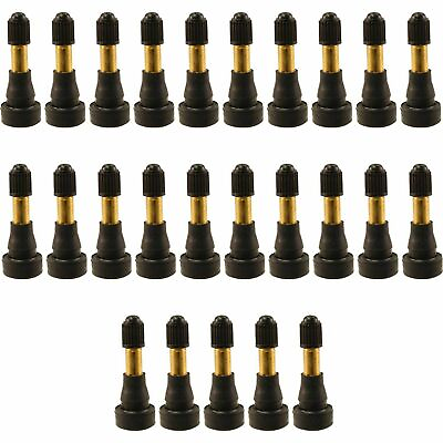 #ad 25pcs TR 600HP Snap In Tire Valve Stems High Pressure 1 1 4quot; Kit Universal $12.90