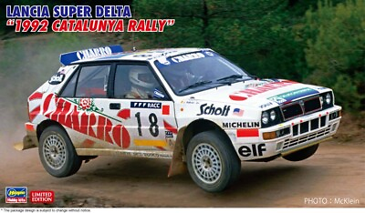 #ad Hasegawa 1 24 Lancia Super Delta 1992 Catalunya Rally Car $37.23