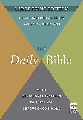 #ad The Daily Bible Niv Large Print Smith F. Lagard $44.99