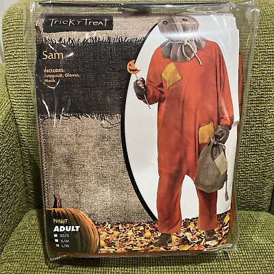 #ad New Spirit Halloween Adult Trick #x27;R Treat Sam Costume size L XL $120.00