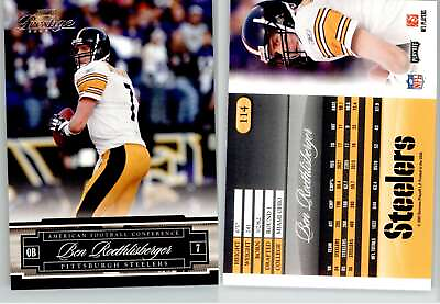 #ad Ben Roethlisberger 2007 Prestige #114 Steelers $1.59