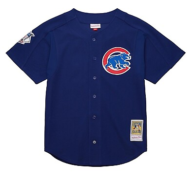 #ad Authentic Mitchell amp; Ness Chicago Cubs #31 Baseball Jersey New Mens XXL $130 $59.99
