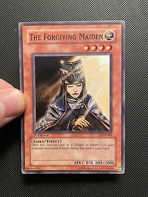#ad The Forgiving Maiden LON 044 Common 1st Edition Yugioh Card NA English $3.00