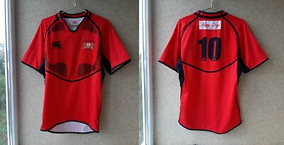 #ad Stade Lausanne Rugby Match Worn Jersey Canterbury Switzerland Camiseta # 10 $150.00