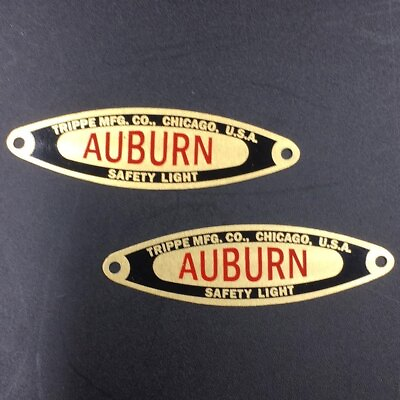 #ad Auburn Trippe Light Badges $250.00