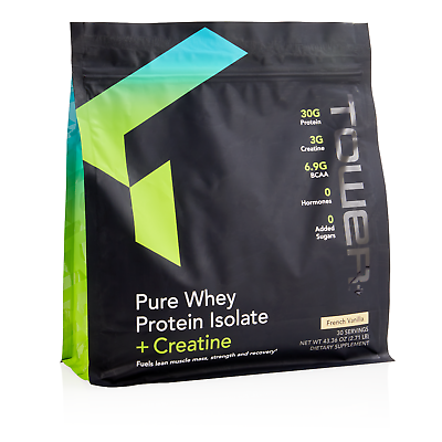#ad Tower Premium Whey Isolate Protein Powder with Creatine $79.95