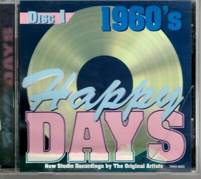 #ad Happy Days 1960#x27;s Disc 1 only CD Madacy Canada 1999 TAR2 8083 Various VG $3.99