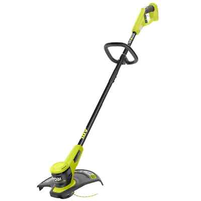 #ad RYOBI Cordless String Trimmer 18V Automatic Line Advance System Tool Only $74.92
