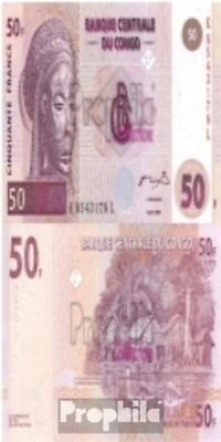#ad Congo Kinshasa Pick number: 91A bankfrisch 2000 50 francs $3.78