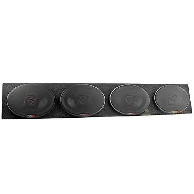 #ad Cerwin Vega 6x9quot; 2 Way Coaxial Car Speakers with 4 Four Hole Box Enclosure H7692 $199.95