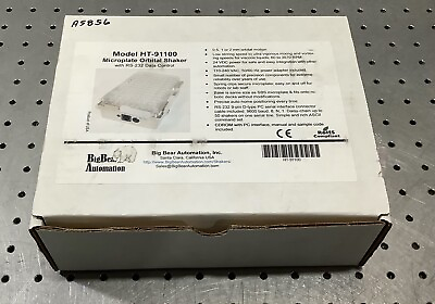 #ad Big Bear Automation HT 91100 1 Microplate Orbital Shaker w RS 232 Data Control $1500.00