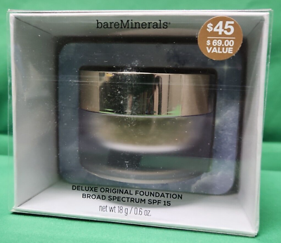 #ad Bareminerals Foundation Light 08 SPF 15 Deluxe Moonlit Magic 18 G O.6 $24.67