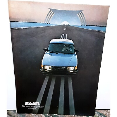 #ad 1982 Saab APC Turbo Car Vintage Print Ad Original 80s $7.99