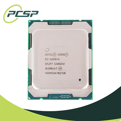 #ad Intel Xeon E5 1650 v4 SR2P7 3.60GHz 15MB 6 Core LGA2011 3 CPU Processor $24.99