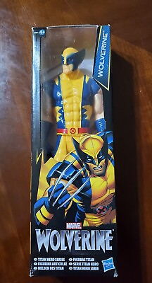 #ad Wolverine 12 Inch Action Figure Hasbro Marvel X Men Titan Hero Series Toy Gift $13.49