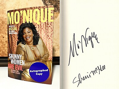 #ad Skinny Women Are Evil HAND SIGNED by Mo#x27;Nique Precious The Parkers 1st 1st $16.25