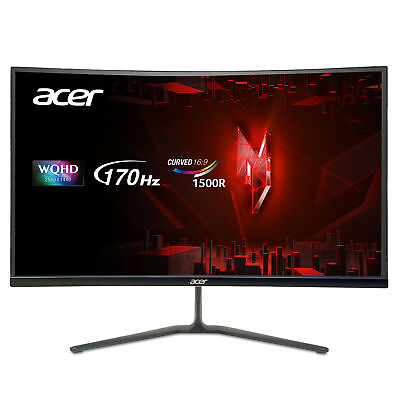 #ad Acer Nitro ED270U 27quot; Monitor WQHD 2560x1440 170Hz 1ms 250Nit HDMI DisplayPort $149.99