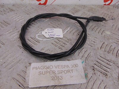 #ad PIAGGIO VESPA 300 SUPER SPORT 300 2013 SEAT LOCK CABLE GBP 10.50