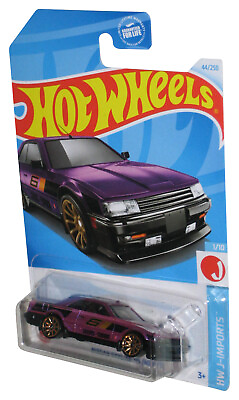 #ad Hot Wheels HW J Imports 1 10 2021 Purple Nissan Skyline RS KDR30 Car 44 250 $9.98