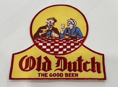 #ad OLD DUTCH BEER LARGE SIZE UNIFORM EMPLOYEE PATCH KRANTZ BREWING CO FINDLAY OH $60.00