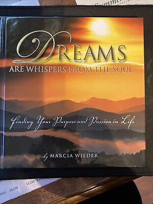 #ad Dreams are whispers from the soul book with CD by Marcia Weider $3.00