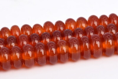#ad Natural Red Carnelian Beads Grade AAA Rondelle Loose Beads 4x2MM 6x3MM 8x4MM $6.28