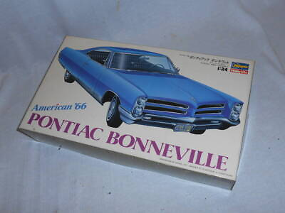 #ad Old Plamo Pontiac Bonneville 66 years old 1 24 Hasegawa with box PONTIAC $48.90