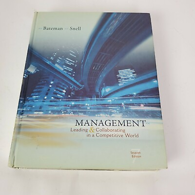 #ad Management: Leading And Collaborating in the Competitive World with Onlin GOOD $7.10