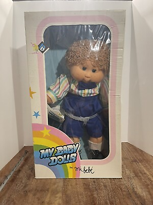 #ad Vintage My Baby Dolls By Mi Bebe 1985 Made in Spain RARE $44.99