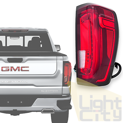 #ad For 2019 23 GMC Sierra 1500 FULL LED Passenger Rear Taillight Brake Stop Lamp RH $175.00