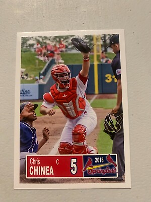#ad Chris Chinea Card 2018 Springfield Cardinals Team Card $4.21