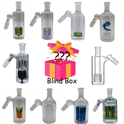 #ad Blind Box 1pc 14mm 45° Ash Catcher Shower Head for Water Pipe Bong Hookah Shisha $11.39