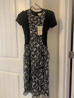 #ad burberry dress women size 2 new with tag $300.00
