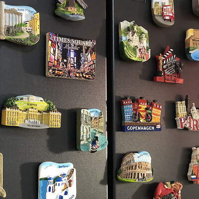 #ad #ad All Around the World European Tourism Travel Souvenir 3D Resin Fridge Magnet K1 $4.79