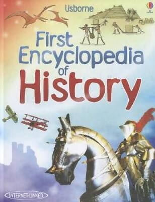 #ad First Encyclopedia of History Usborne First Encyclopedia Hardcover GOOD $5.62
